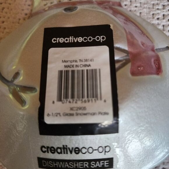 Creative Co-op Dishwasher Safe Snowman Candy, Trinket, Key Dish - Picture 3 of 6